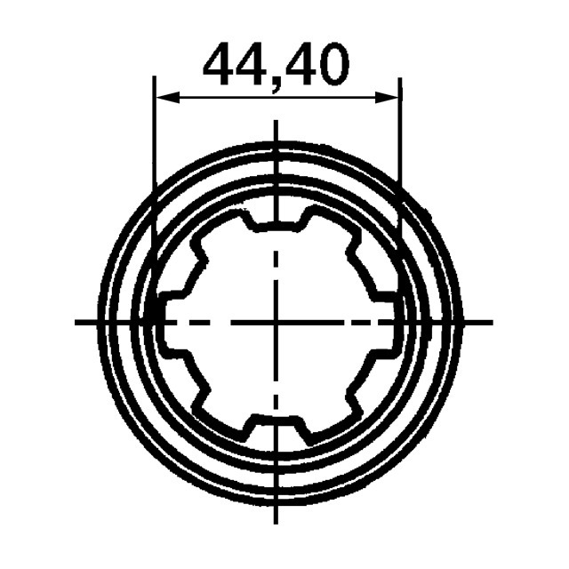 Machoire Extremite 1"3/4 6C 36X89 Verrou A Poussoir référence fournisseur 211585